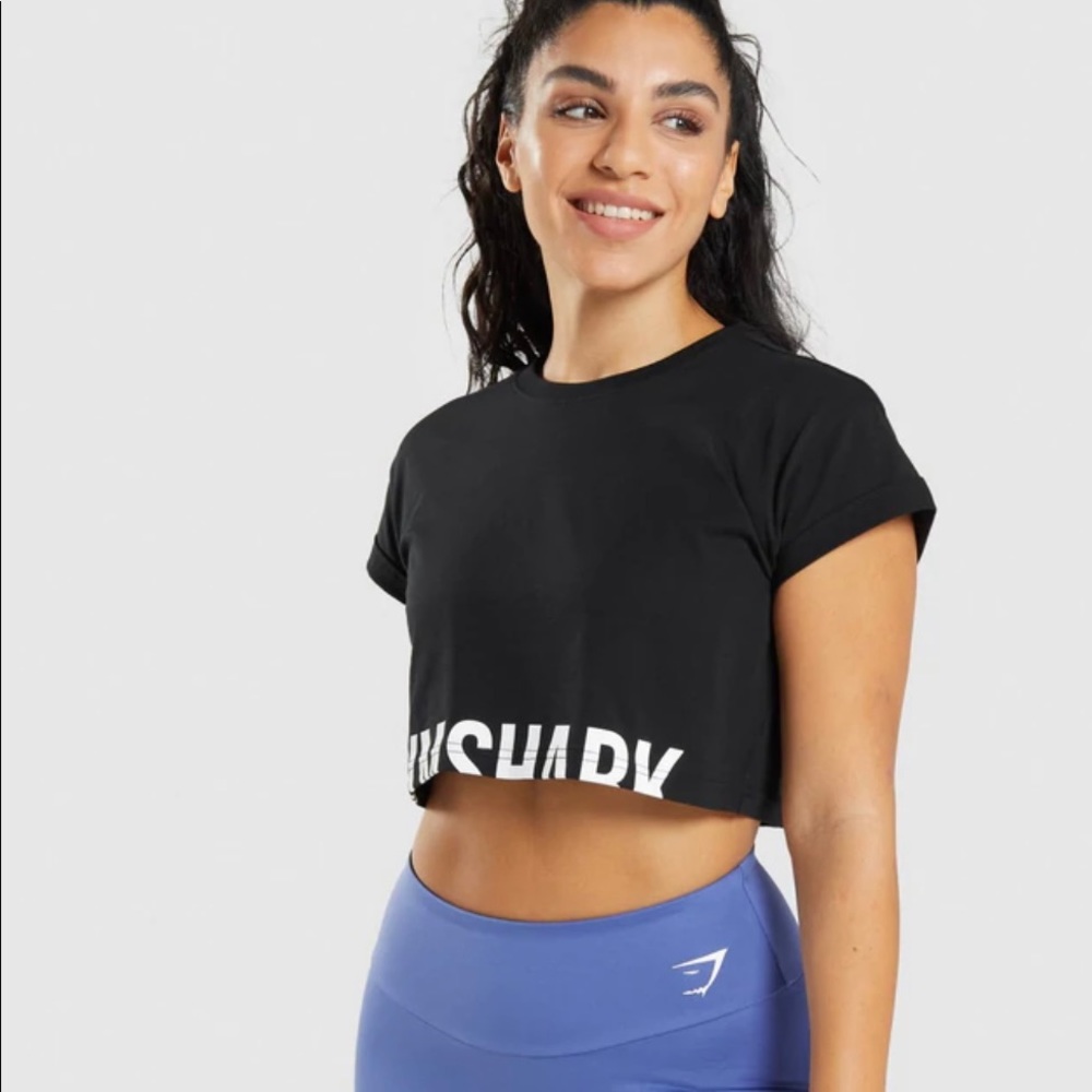 Women’s GymShark Fraction Cropped Top
